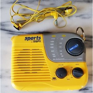 Vintage, 80's, sports by GPX am/fm Walkman